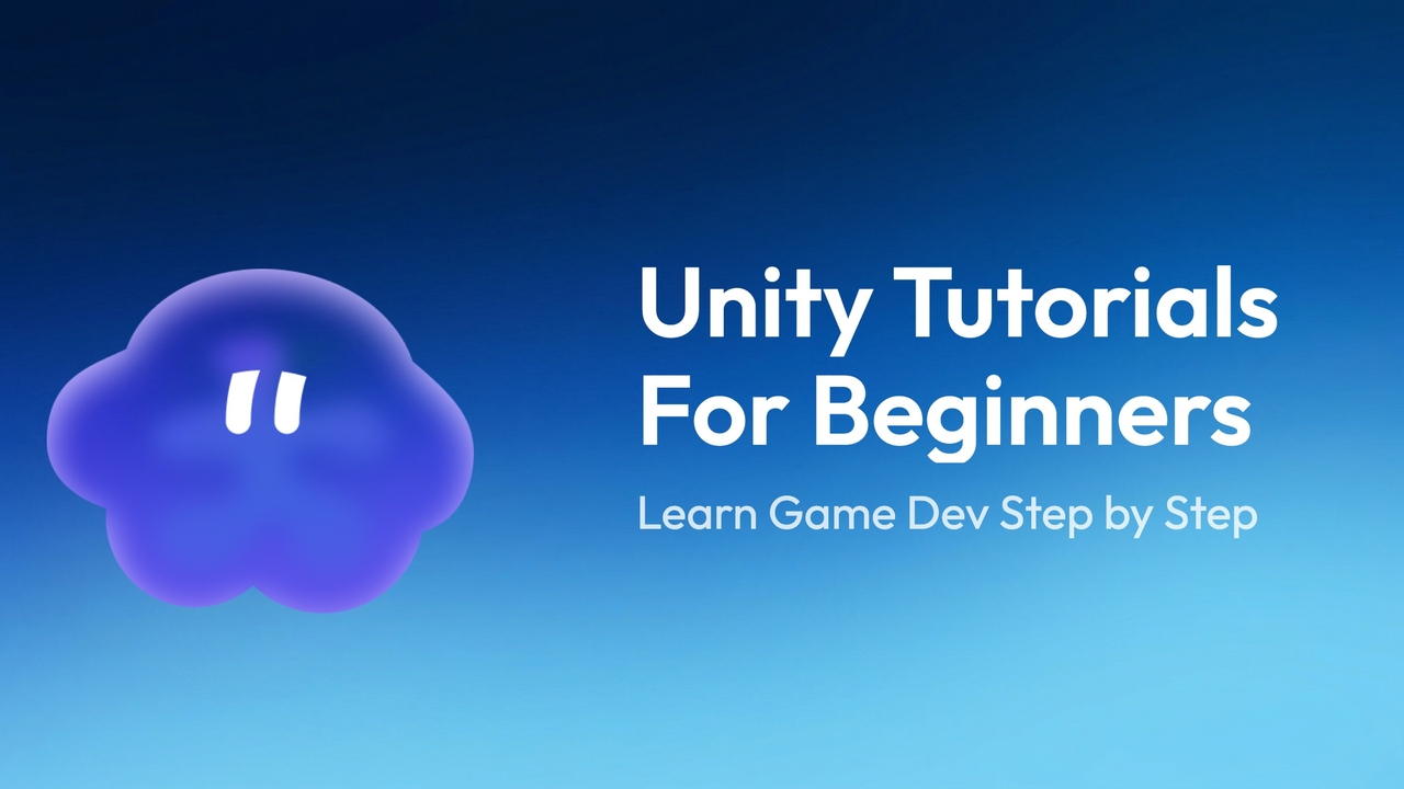 Tutoriales de Unity para principiantes: guía de desarrollo de juegos paso a paso
